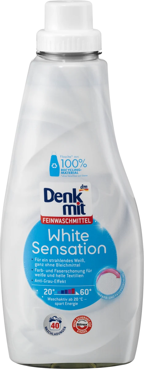 White Sensation tečni detergent za osetljiv beli..., 40 bp
