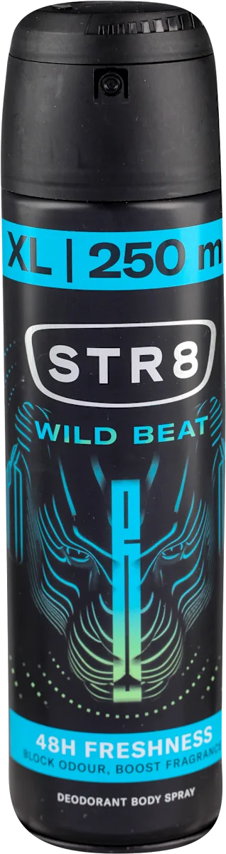WILD BEAT dezodorans u spreju, 250 ml