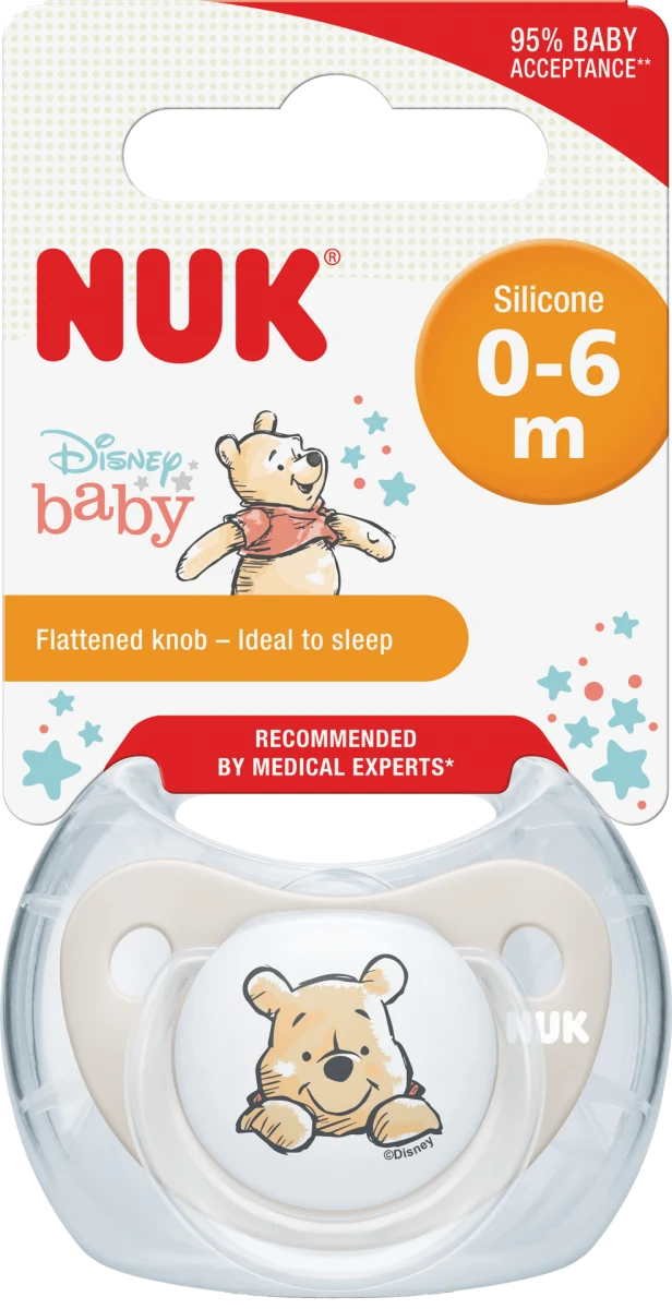 Winnie The Pooh silikonska varalica, od 0 do 6..., 1 kom