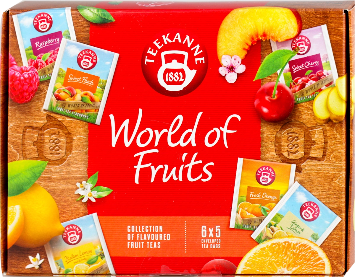 World of Fruits kolekcija voćnih čajeva, 6x5..., 30 kom
