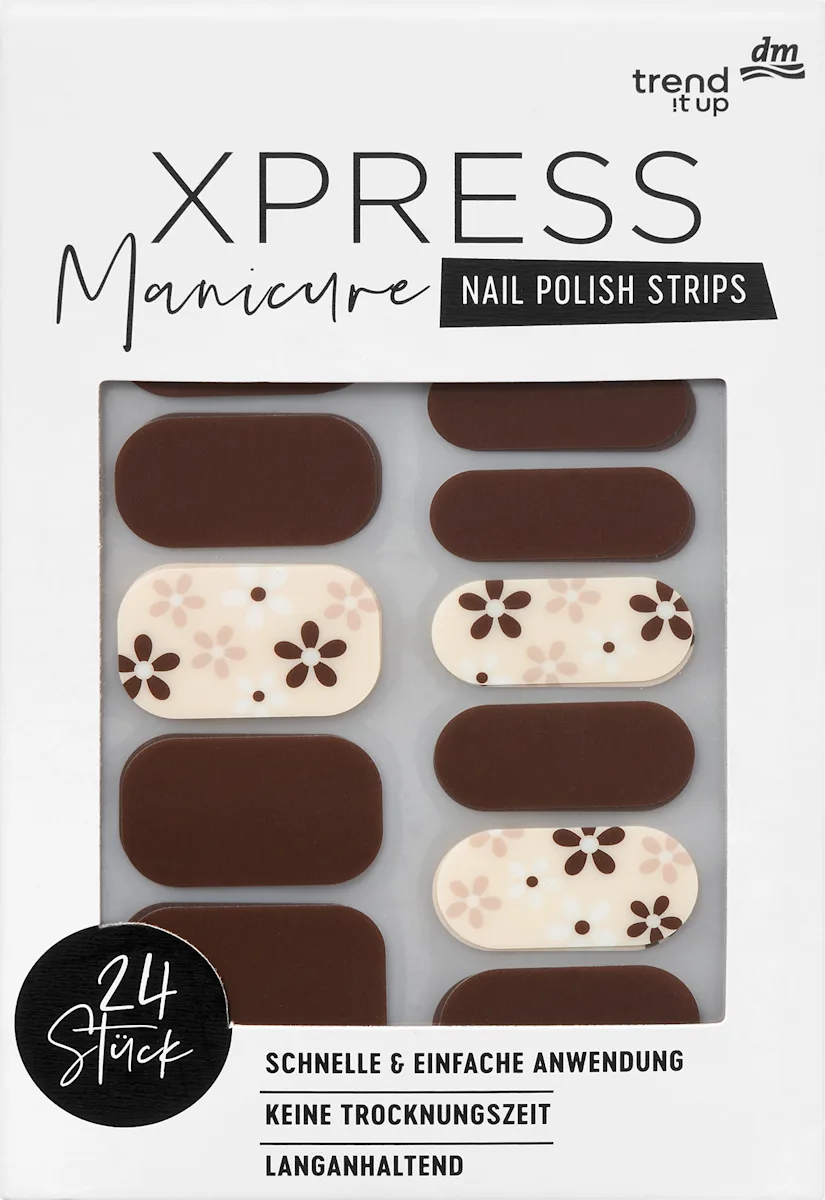 XRESS Manicure samolepljive folije za nokte - 052, 24 kom