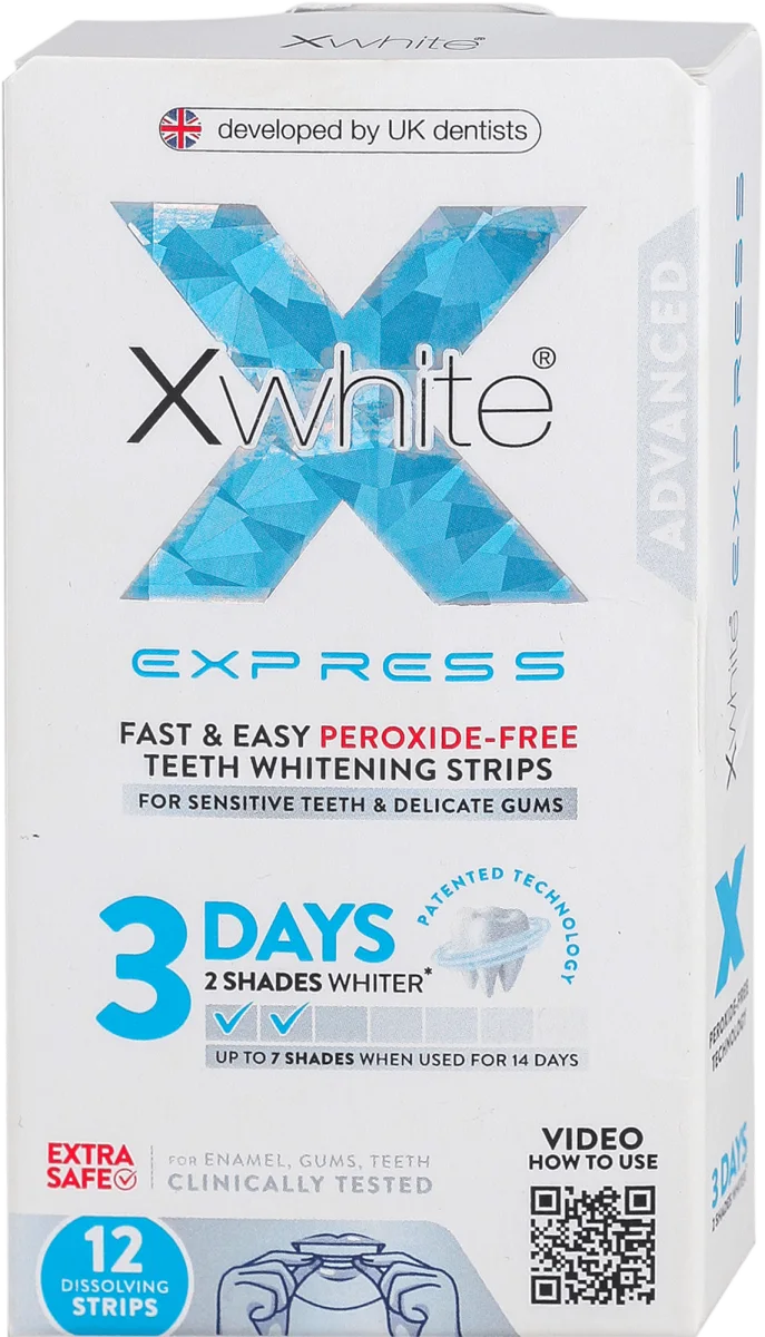 Xwhite - trakice za izbeljivanje zuba, 12 kom