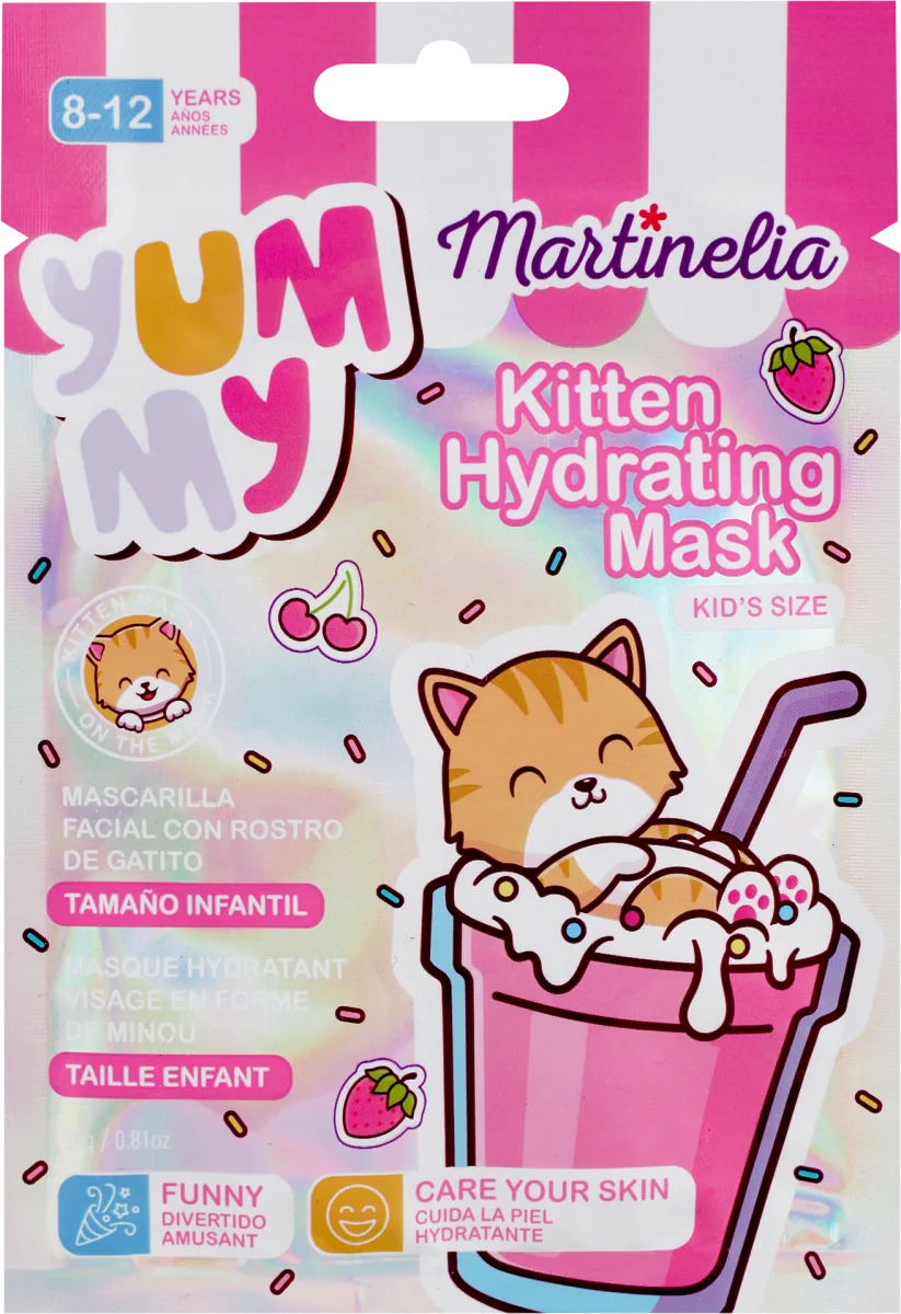 YUM MY Kitten hidratantna maska za lice, 8-12..., 23 g