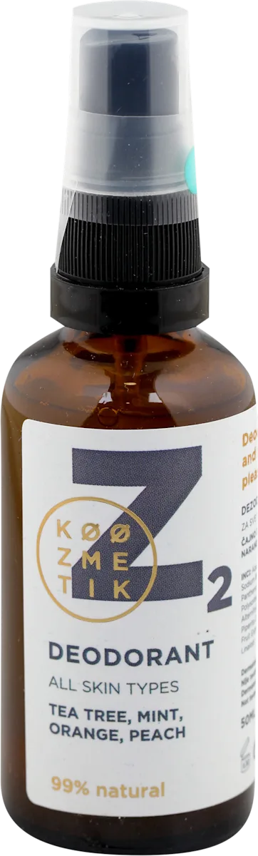 Z2 dezodorans u spreju - srebrna voda, 50 ml