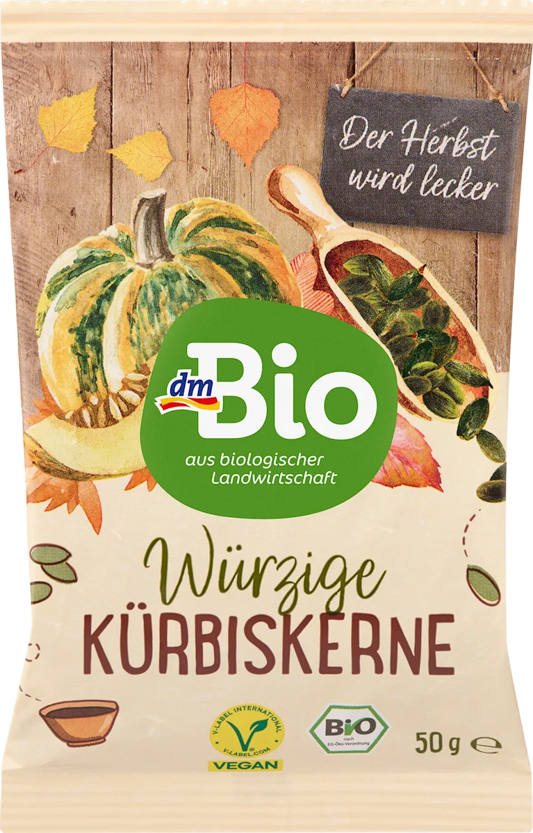 Začinjene suvopečene semenke bundeve u tamari sosu, 50 g