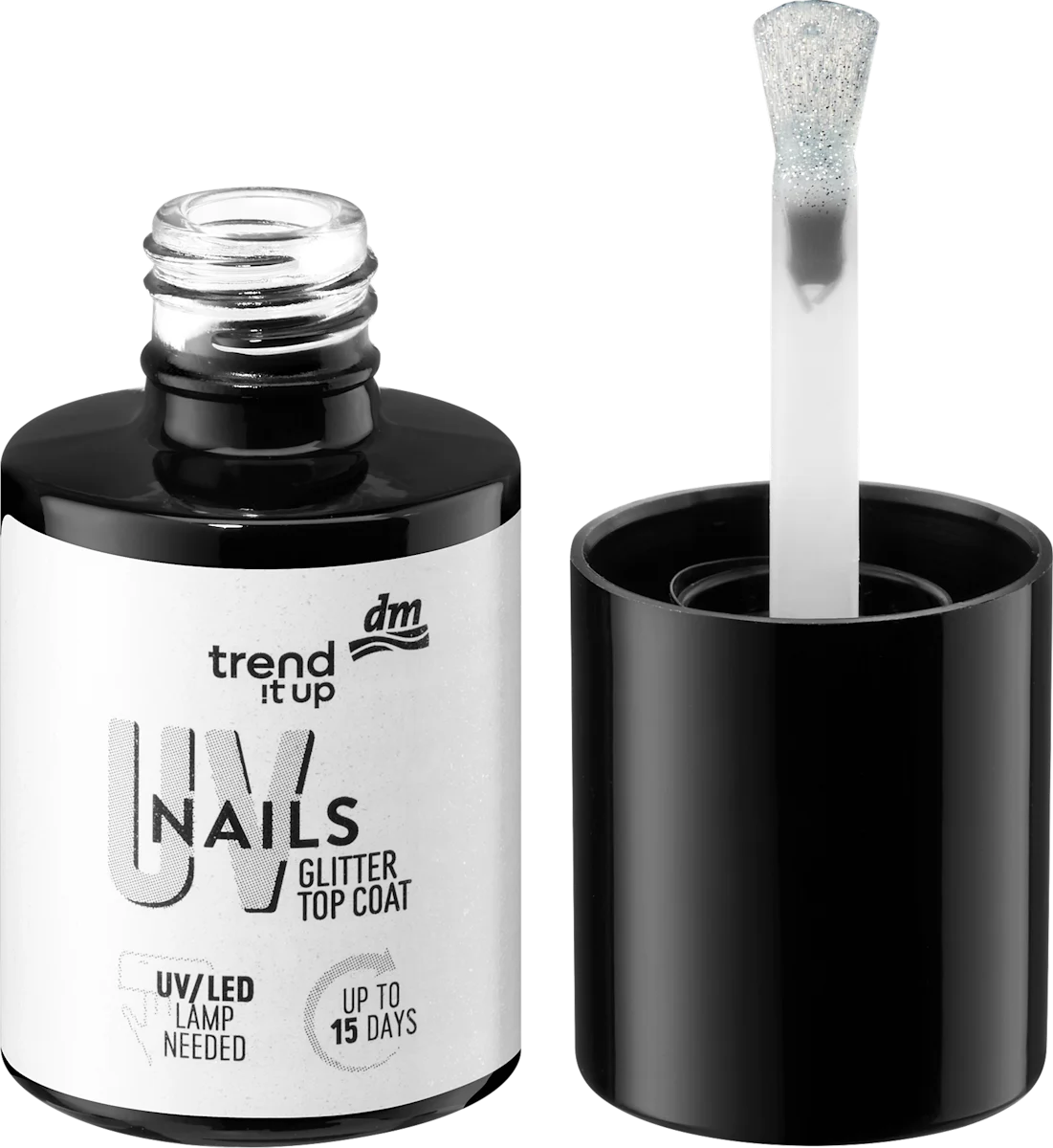 završni lak za nokte UV Glitter