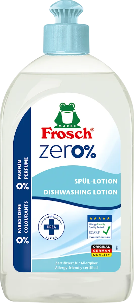 zero% detergent za ručno pranje sudova, 500 ml