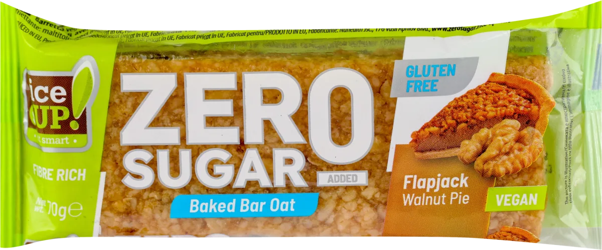 ZERO SUGAR ADDED ovseni bar - orah, 70 g