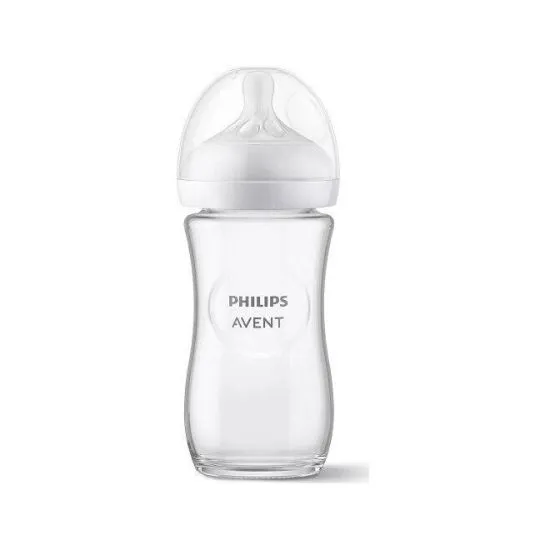 Avent Natural Response  staklena flašica za bebe 240ml