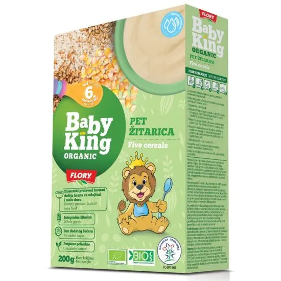 Baby King Pet žitarica Organik 200g