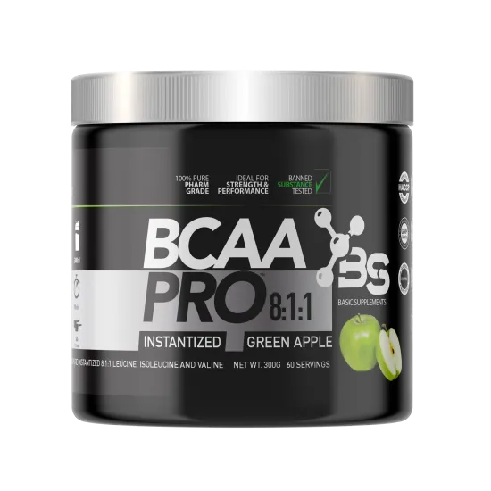 Basic BCAA pro 8:1:1 - Fresh Green Apple 300g