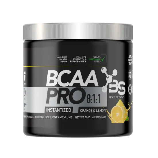 Basic BCAA pro 8:1:1 - Orange & Lemon 300g