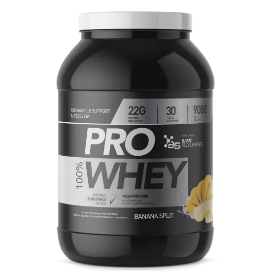 Basic Pro Whey - Banana Split 908g