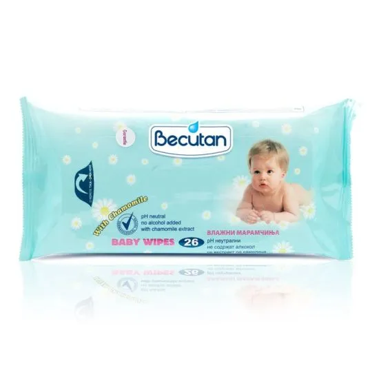 Becutan vlažne maramice 26 komada
