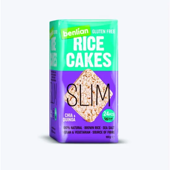 Benlian Rice Cakes slim čia i kinoa 100