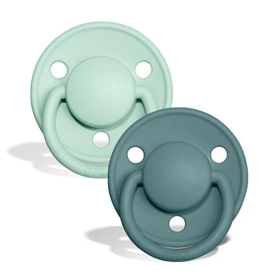 Bibs varalica Deluxe Silicon Nordic Mint & Island Sea One Size