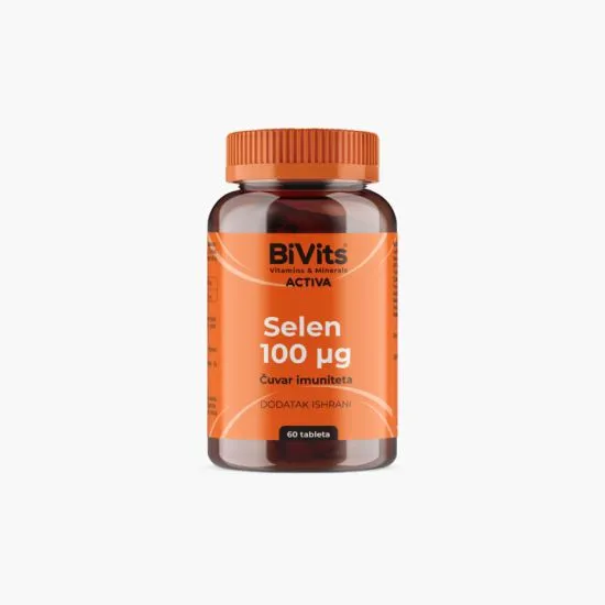 BiVits Activa Selen 100mcg 60 tableta