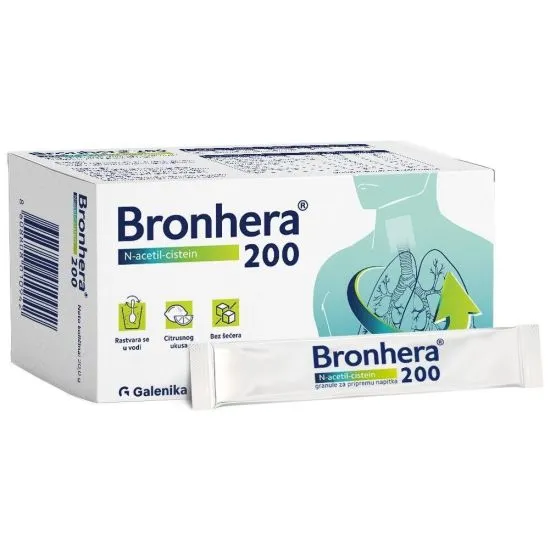 Bronhera 200 10 kesica