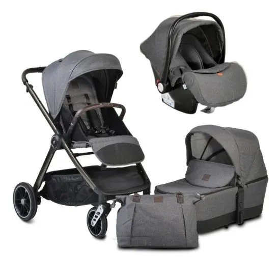 Cangaroo Macan kolica za bebe 3u1 Grey