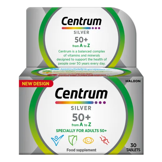 Centrum silver 50+, 30 tableta