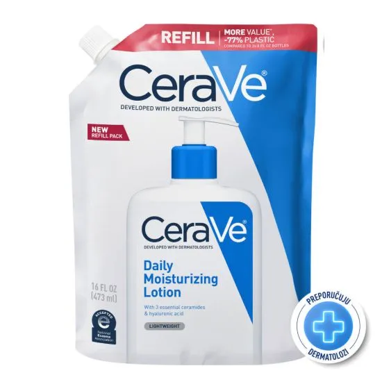 CeraVe Hidratantni losion za suvu do vrlo suvu kožu, Refill  473 ml