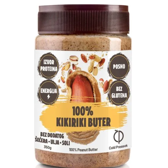 Cold Pressok 100% kikiriki puter 350g
