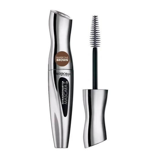 Deborah maskara 5 u 1 Extraordinary Brown 12ml