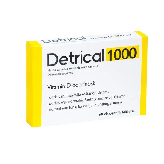 Detrical 1000 ij 60 tableta