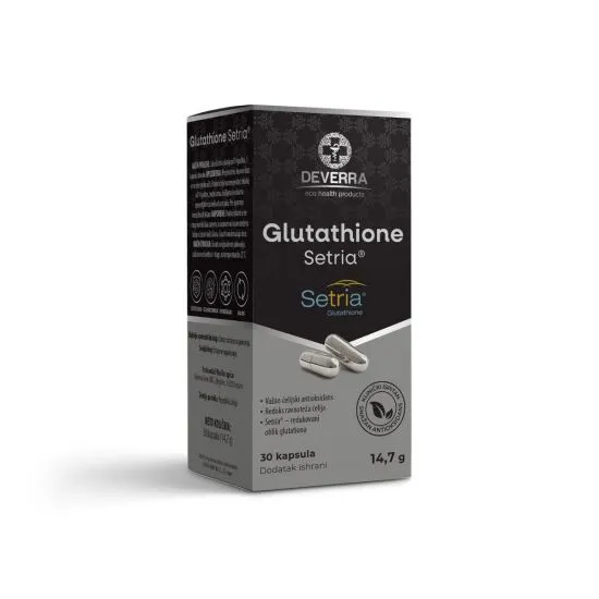 Deverra Glutation Setria 30 kapsula