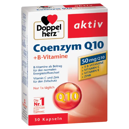 Doppelherz Aktiv Coenzym Q10 + B Vit, 30 kapsula