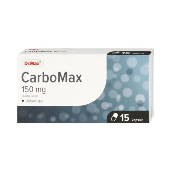 Dr. Max CarboMax 150 mg, 15 kapsula