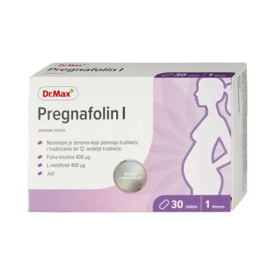 Dr. Max Pregnafolin I 30 tableta