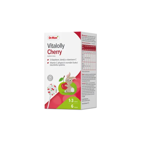 Dr. Max Vitalolly Cherry lizalice 6 komada