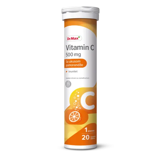 Dr. Max Vitamin C 500 mg 20 šumećih tableta