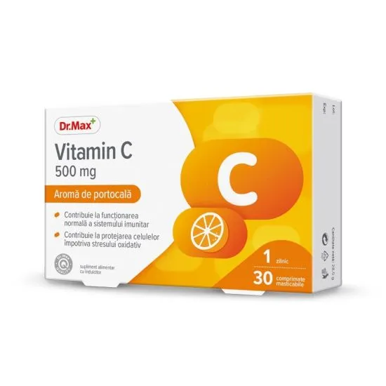 Dr. Max Vitamin C 500mg tablete za žvakanje 30 tableta
