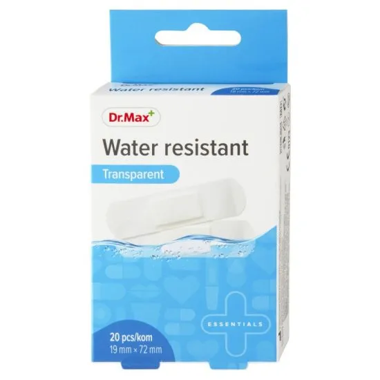Dr. Max Water Resistant flasteri 19 x 72 mm 20 komada
