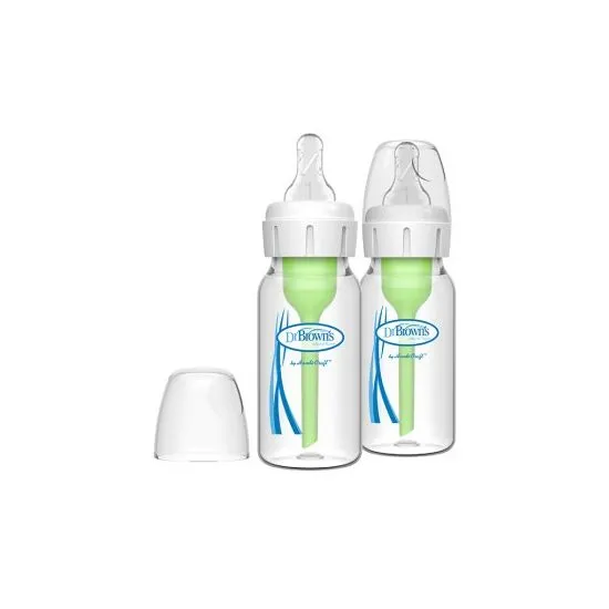 Dr.Brown's Standard Options+ staklena bočica 120ml  2 komada