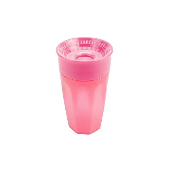 Dr.Brown's šolja 360 stepeni No Spill  300ml roze