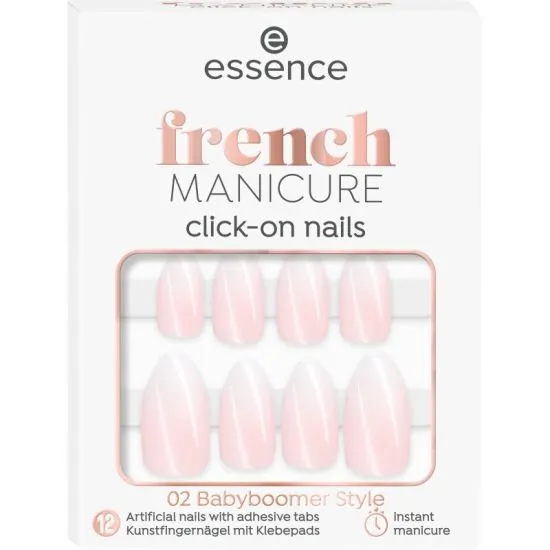 Essence French Manicure click-on nokti 02 - Babyboomer Style 12 komada