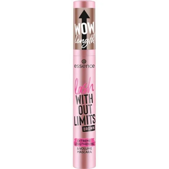 Essence Lash Without Limits Extreme Lengthening & Volume maskara 02 - Brown 13ml