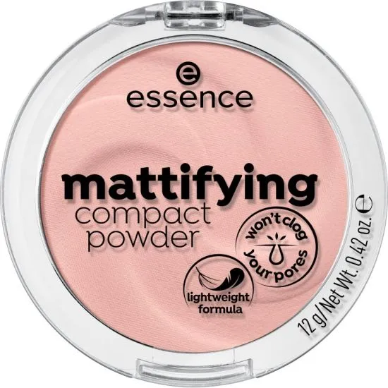 Essence matirajući kompaktni puder 10 - Light beige 12g