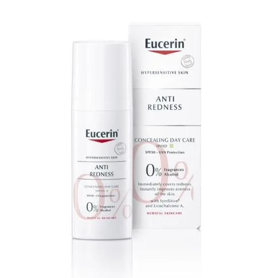 Eucerin AntiREDNESS dnevna krema protiv crvenila sa zelenim pigmentima 50 ml