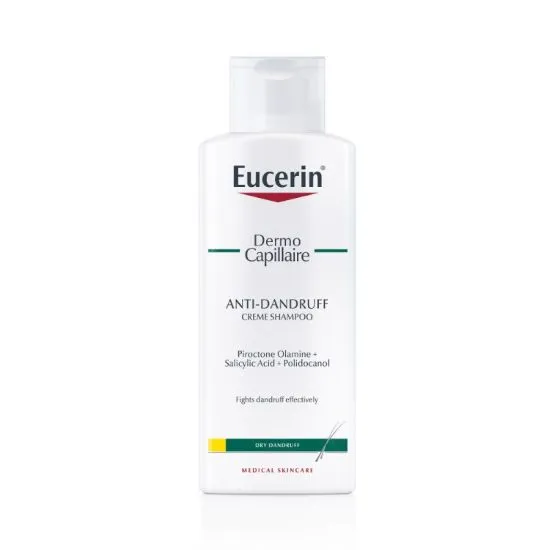 Eucerin DermoCapillaire krem šampon protiv suve peruti 250 ml