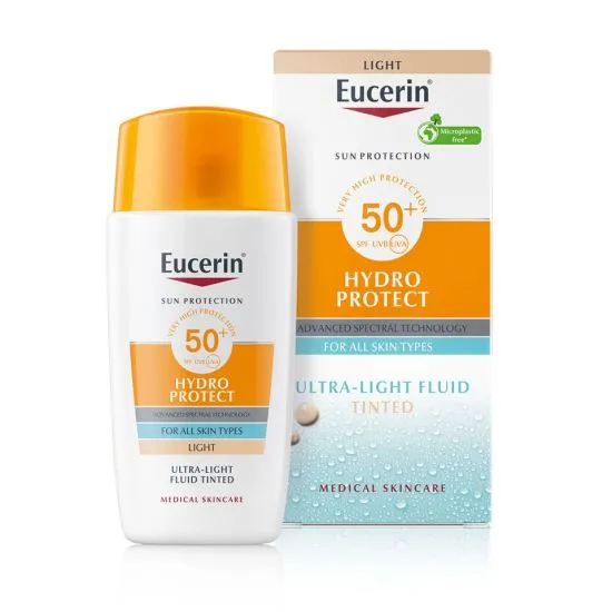 Eucerin Hydro-protect Fluid za zaštitu lica od sunca SPF 50+ Svetla 50ml