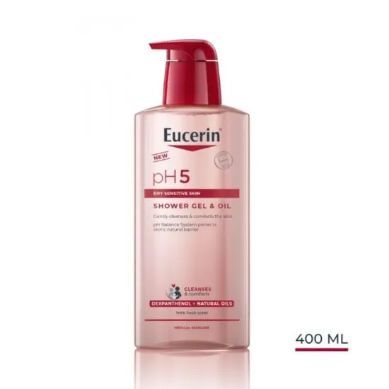 Eucerin pH5 Gel i ulje za tuširanje 400ml