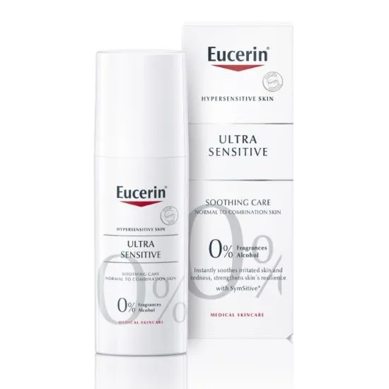 Eucerin UltraSENSITIVE fluid za normalnu i mešovitu kožu lica 50 ml