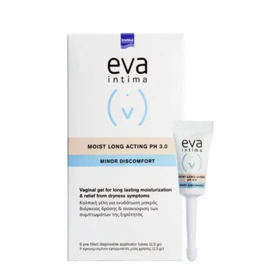 Eva Intima Moist Long Acting Gel pH 3.0 9 aplikatora