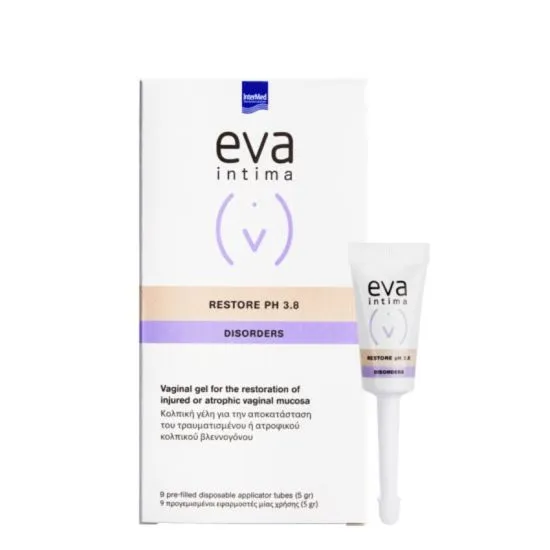 Eva Intima Restore gel pH 3.8, 9 aplikatora