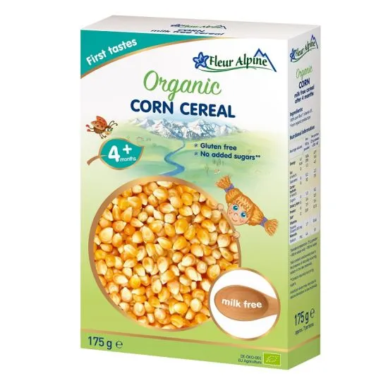 Fleur Alpine organska bezmlečna kaša od kukuruza 175g
