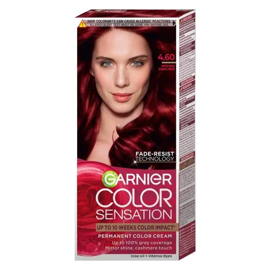 Garnier Color Sensation 4.60 Intenzivno tamno crvena farba za kosu